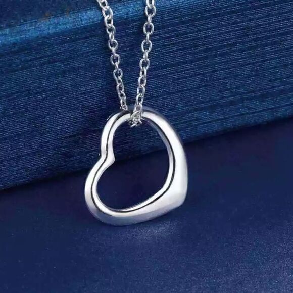 The Happy Heart pendant necklace in 925. - Picture 2 of 4